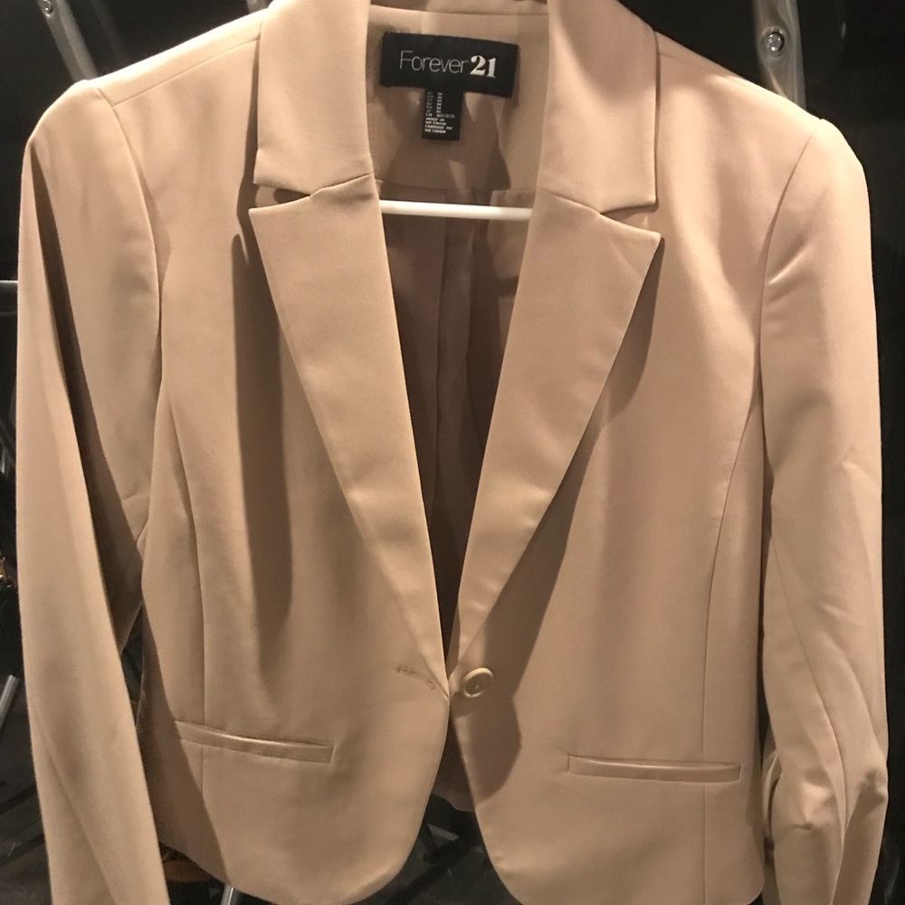 Tan blazer